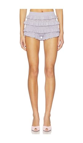 MAJORELLE MAJORELLE Zhavia Ruffle Short