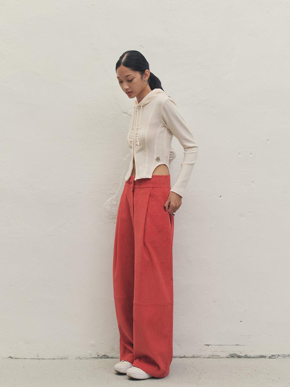 MAKE A TOAST POCKET BALLOON PANTS RED MBDFPA005RD