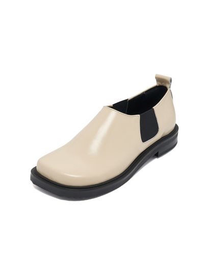 MakMade Clam Loafer_Beige