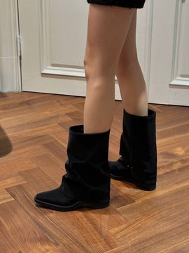 MakMade Hill Leg Warmer Middle Boots_Black