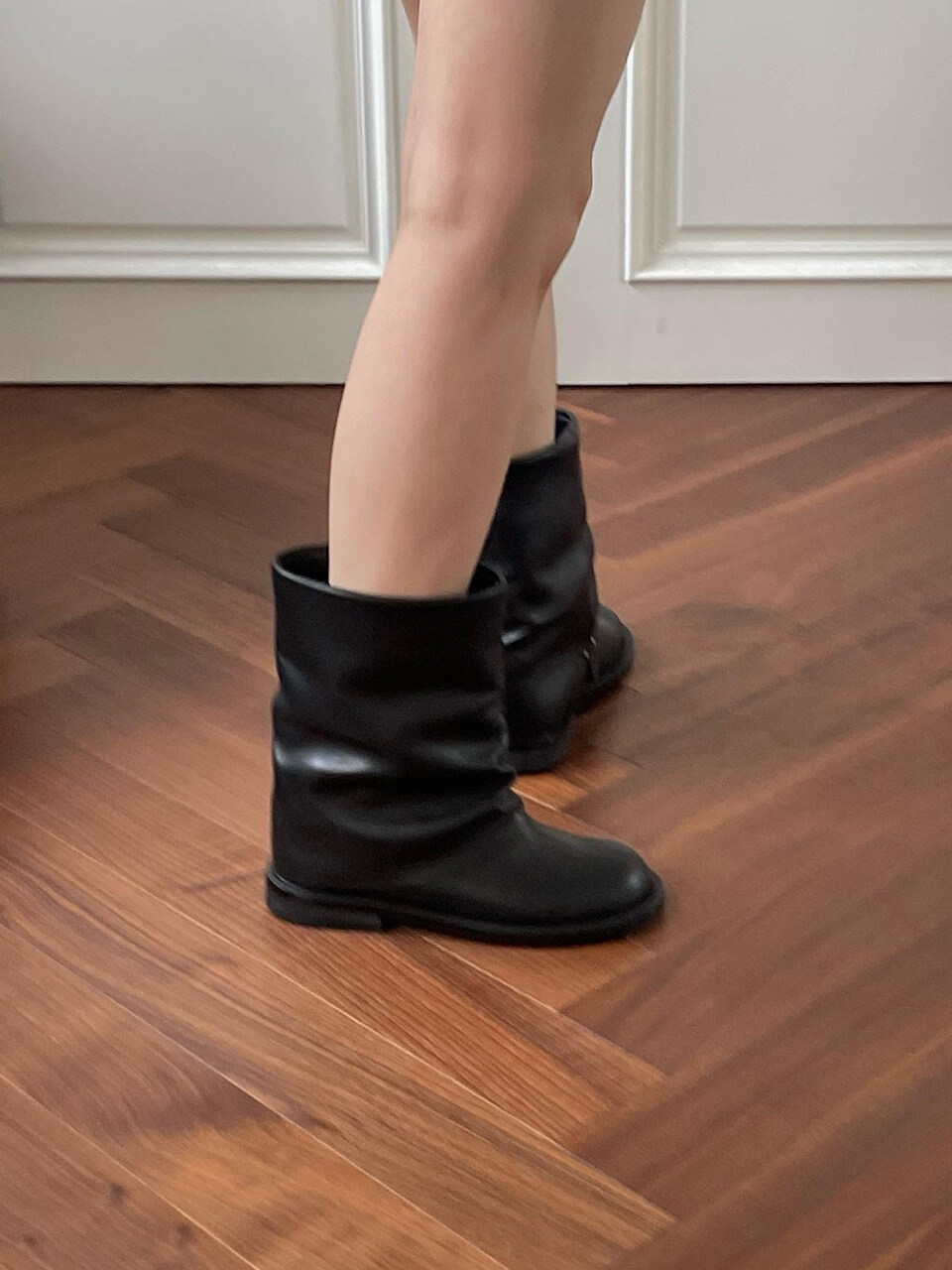 MakMade Leg warmer middle Boots_Black