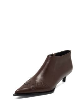 MakMade Shadow Laser Booties - Brown