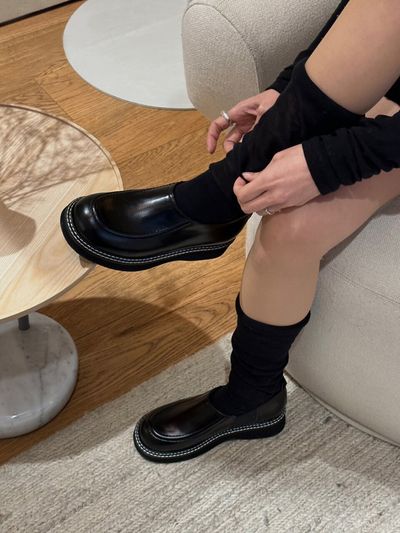 MakMade Stitch Loafer_Black