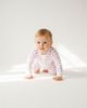 Malabar Baby Malabar Baby Girls' Lotus Zipper Romper - 4
