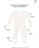 Malabar Baby Malabar Baby Girls' Lotus Zipper Romper - 6