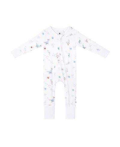 Malabar Baby Malabar Baby Unisex Zipper Romper