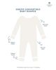Malabar Baby Malabar Baby Unisex Zipper Romper - 6