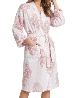 Malabar Baby Malabar Baby Women's Block-Printed Robe