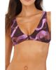 MALAI MALAI Brush Flame Zoe Bikini Top  - 1