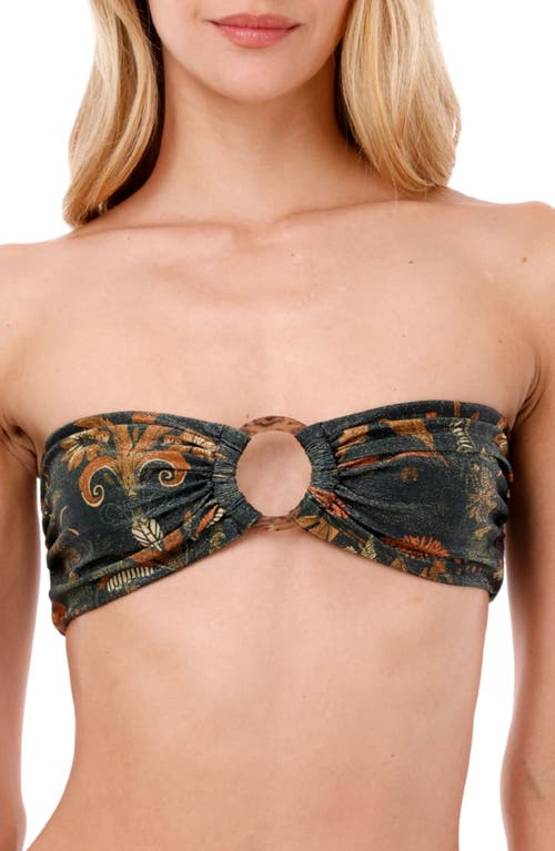 MALAI MALAI Jade Oasis Cast Bandeau Bikini Top 