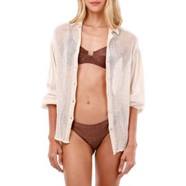 MALAI MALAI Malla Ikara Open Stitch Cover-Up Skirt