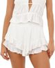 Malai Malai White Cotiva Skirt - 1