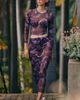 Malai Sleek Mesh Long Sleeve Top - 3