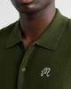 MALBON GOLF Malbon Golf Crosscut Knit Polo - 4