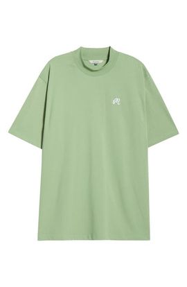 Malbon Golf Malbon Golf Mare Mock Neck T-Shirt