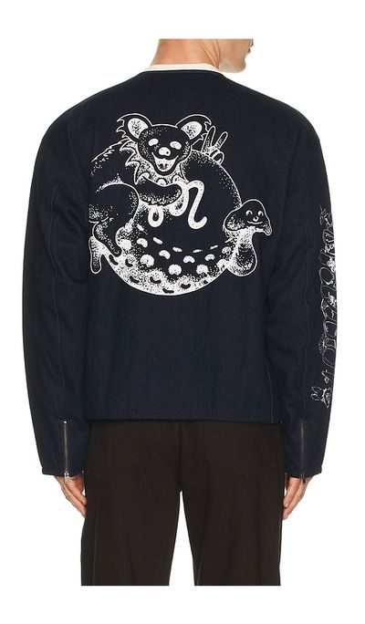 Malbon Golf Malbon Golf x Grateful Dead Moto Jacket