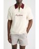 MALBON MALBON Benny Logo Detail Cotton Polo - 1
