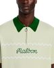 Malbon Malbon Benny Quarter Zip Cotton Logo Polo Shirt - 4