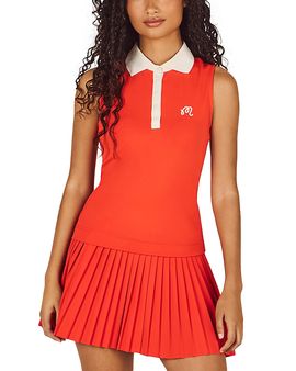 Malbon Malbon Claudia Sleeveless Polo Top