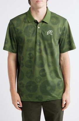 MALBON MALBON Fairway Foraging Golf Polo