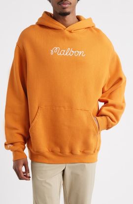 MALBON MALBON Fesque Cotton Fleece Hoodie