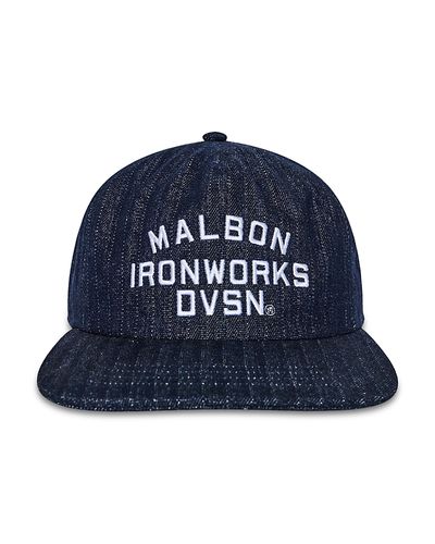 Malbon Malbon Foreman Ironworks Division Cotton Logo Hat