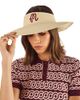 Malbon Malbon Hortensia Straw Visor - 1