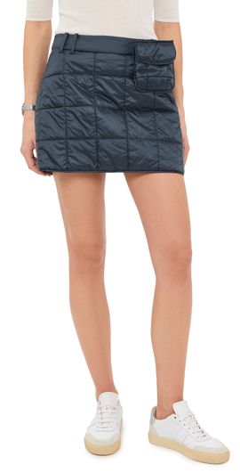 Malbon Malbon Kita Quilted Skirt Blueberry