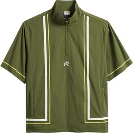 MALBON MALBON Playa Short Sleeve Half Zip Windbreaker
