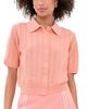 Malbon Malbon Ren Button Down Shirt Coral Haze - 1