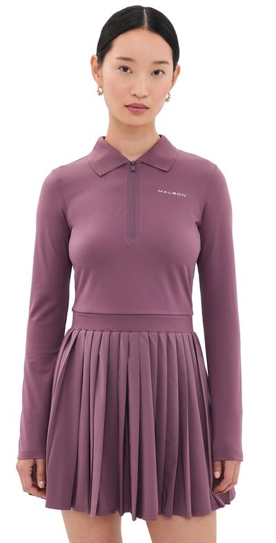 Malbon Malbon Sable Dress Plum Wine