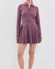 Malbon Malbon Sable Dress Plum Wine - 5