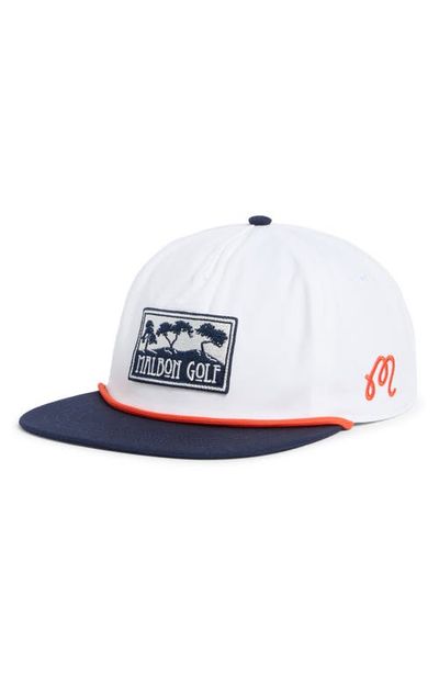 MALBON MALBON Torrey Pines Rope Snapback Cap