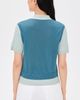Malbon Malbon Veronica Polo Pullover Aegean Blue/Surf Spray - 3