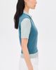 Malbon Malbon Veronica Polo Pullover Aegean Blue/Surf Spray - 4