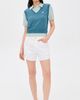 Malbon Malbon Veronica Polo Pullover Aegean Blue/Surf Spray - 5