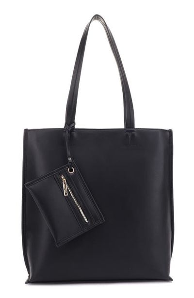 Mali + Lili Mali + Lili Georgia Recycled Vegan Leather North/South Tote