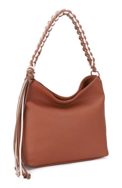 Mali + Lili Mali + Lili Isabella Faux Leather Hobo Bag
