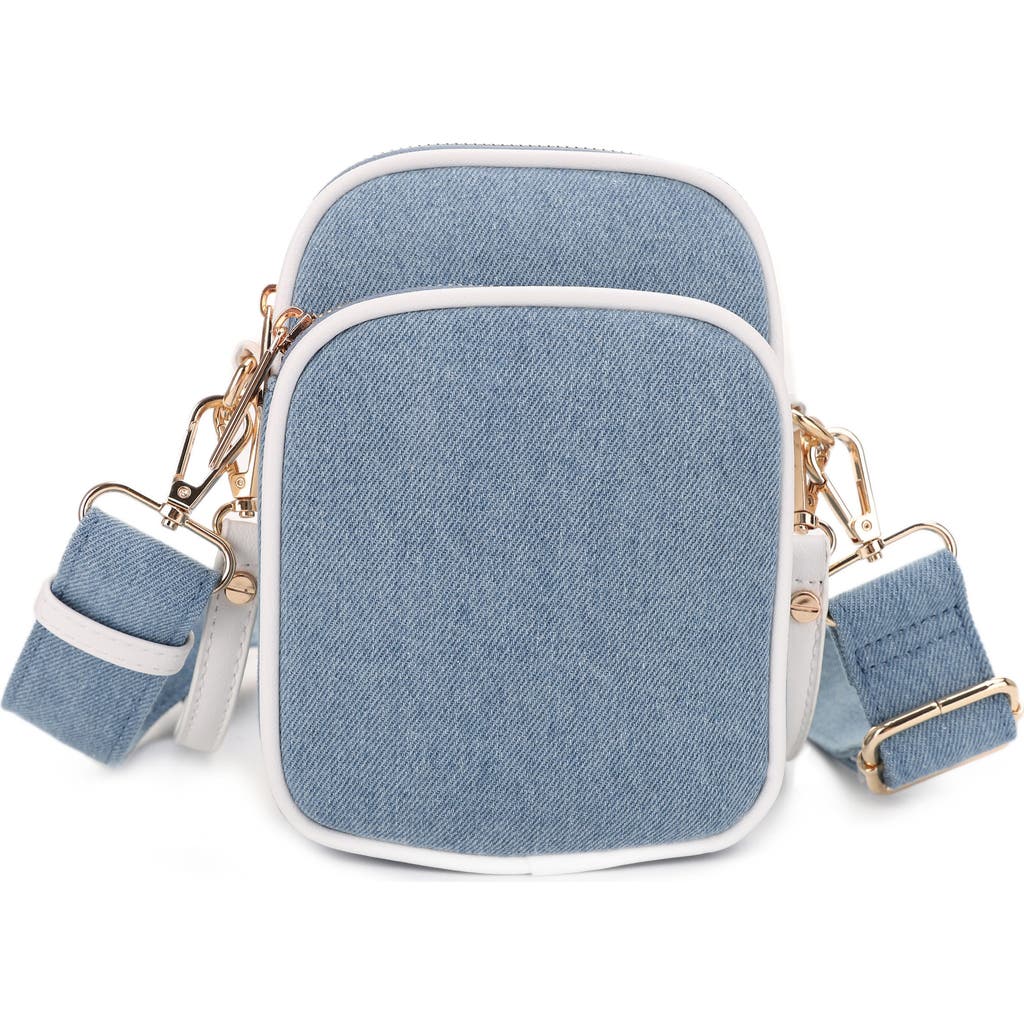 Mali + Lili Mali + Lili Josephine Denim Crossbody Bag