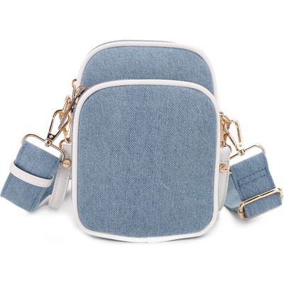 Mali + Lili Mali + Lili Josephine Denim Crossbody Bag