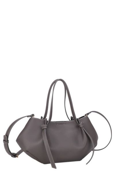 Mali + Lili Mali + Lili Lou-Lou Small Knotted Handle Faux Leather Tote