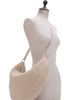 Mali + Lili Mali + Lili Megan High Pile Fleece Crescent Bag - 2