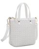 Mali + Lili Mali + Lili Mia Mini Woven Vegan Leather Crossbody Tote - 5