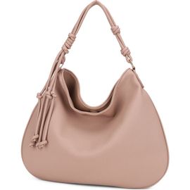 Mali + Lili Mali + Lili Yasmin Vegan Leather Hobo Shoulder Bag