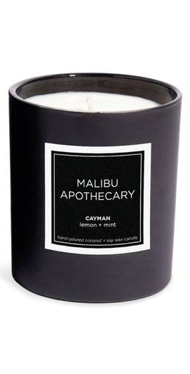 Malibu Apothecary Malibu Apothecary Cayman Candle Matte Black 8.0 oz/237