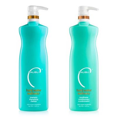 Malibu C Malibu C Hardwater Wellness Liter Shampoo & Conditioner Duo