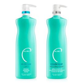 Malibu C Malibu C Un-Do-Goo Shampoo with Miracle Repair with Cooling Menthol Liters Duo