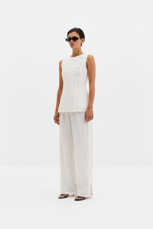 Malina Malina Alessandra Button Detailed Trousers