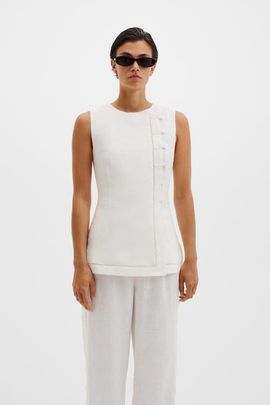 Malina Malina Arwen Button Detailed Vest