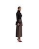Malina Malina Aubree Satin Midi Skirt - 3